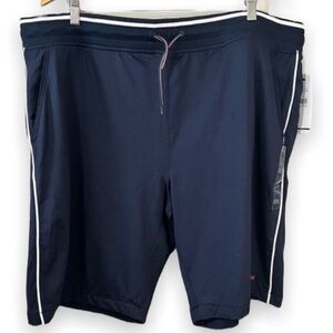 Tommy Hilfigher Sport Navy Shorts Size XXL Polyester New With Tags